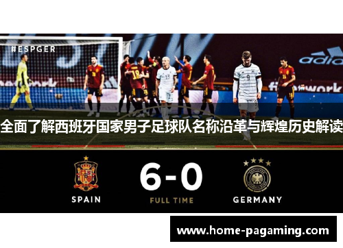 全面了解西班牙国家男子足球队名称沿革与辉煌历史解读